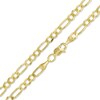 Thumbnail Image 0 of 080 Gauge Figaro Chain Bracelet in 14K Gold - 8"