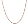Thumbnail Image 0 of 012 Gauge Rope Chain Necklace in 14K Rose Gold - 18"
