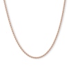 Thumbnail Image 1 of 012 Gauge Rope Chain Necklace in 14K Rose Gold - 18"