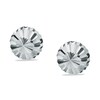 Thumbnail Image 1 of Child's 3mm Diamond-Cut Half Ball Stud Earrings in 14K White Gold
