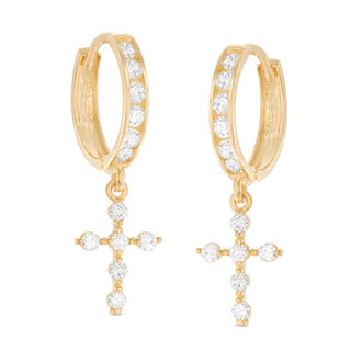 ピアス STONEHENgE Crossing 14K Cubic Earrings STONEHENgE Crossing 14K cubic one-touch earrings SA24C60K