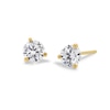 Thumbnail Image 0 of 4mm Cubic Zirconia Solitaire Stud Earrings in 14K Gold