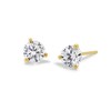 Thumbnail Image 0 of 4mm Cubic Zirconia Solitaire Stud Earrings in 14K Gold