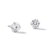 Thumbnail Image 1 of 5mm Cubic Zirconia Solitaire Stud Earrings in 14K White Gold