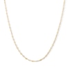 Thumbnail Image 1 of 10K Solid Gold Dorica Rope Two-Tone Chain - 18"