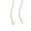 Thumbnail Image 4 of 10K Solid Gold Dorica Rope Two-Tone Chain - 18"