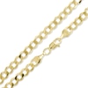 Thumbnail Image 1 of 100 Gauge Curb Chain Bracelet in 10K Gold - 9"