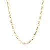 Thumbnail Image 1 of 10K Gold 060 Gauge Curb Chain Necklace - 18"