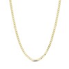 Thumbnail Image 0 of 10K Gold 060 Gauge Curb Chain Necklace - 18"