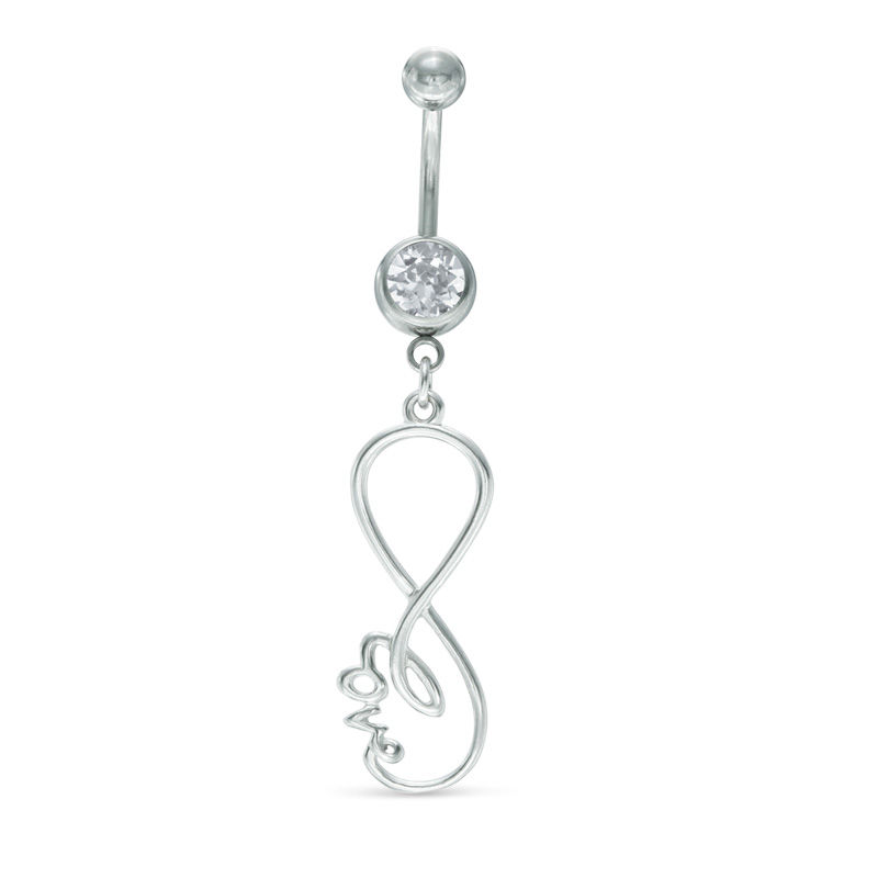 Infinity belly sales button rings