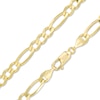 Thumbnail Image 1 of 14K Gold 120 Gauge Figaro Chain Necklace - 22"