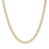 080 Gauge Curb Chain Necklace in 14K Gold - 20"