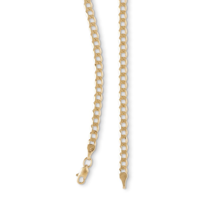 080 Gauge Curb Chain Necklace in 14K Gold - 20"