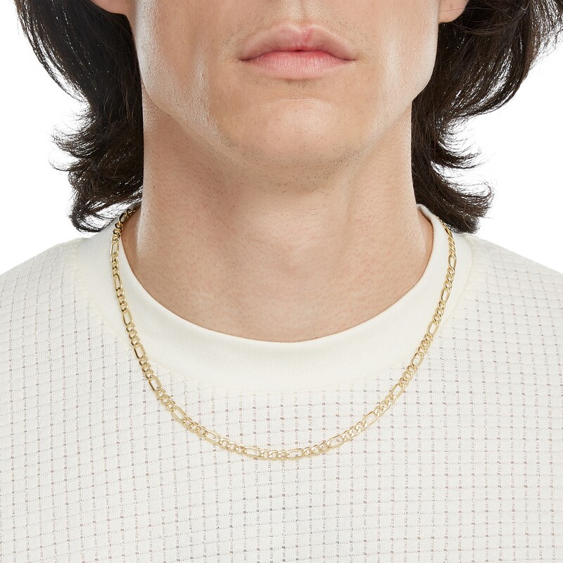 080 Gauge Curb Chain Necklace in 14K Gold - 20"