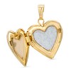 Thumbnail Image 2 of Our Lady of Guadalupe Double Sided Heart Locket Necklace Charm in 10K Gold