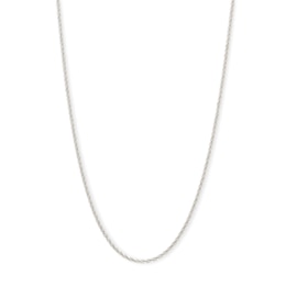 Sterling Silver Sparkle Chain Made in Italy - 18"