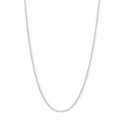 Sterling Silver Sparkle Chain Made in Italy - 18"
