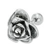 Thumbnail Image 1 of 018 Gauge Rose Cartilage Barbell in Stainless Steel - 5/16"