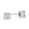 Thumbnail Image 0 of 1/5 CT. T.W. Diamond Solitaire Stud Earrings in Sterling Silver