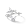 Thumbnail Image 0 of Sterling Silver CZ Double Butterfly Bypass Midi/Toe Ring