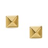 Thumbnail Image 1 of Child's 4mm Pyramid Stud Earrings in 14K Gold