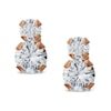 Child's Cubic Zirconia Drop Earrings in 14K Gold