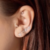 Thumbnail Image 4 of Cubic Zirconia Solitaire Stud Earrings Set in 10K Gold