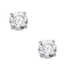 Thumbnail Image 0 of Child's 3mm Cubic Zirconia Solitaire Stud Earrings in 14K White Gold