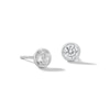 Thumbnail Image 0 of 4mm Cubic Zirconia Stud Earrings in 10K White Gold