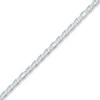 Thumbnail Image 0 of 080 Gauge Cat's Eye Link Chain Bracelet in Sterling Silver - 8"