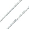 Thumbnail Image 1 of Sterling Silver 100 Gauge Figaro Chain Necklace - 20&quot;