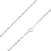Wavy Link Necklace in Sterling Silver - 20"