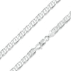 Thumbnail Image 1 of Sterling Silver 140 Gauge Figaro Chain Necklace - 22"