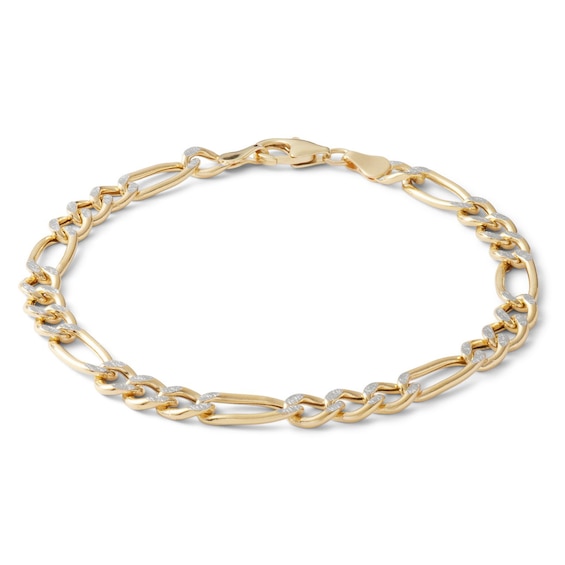 Made in Italy Men's Curb Chain ID Bracelet in 14K Gold - 8.5