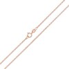 Thumbnail Image 1 of 10K Two-Tone Gold 040 Gauge Wheat Chain Necklace - 18"