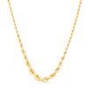 Thumbnail Image 1 of Graduated Rope Chain Necklace in 10K Gold