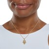 Thumbnail Image 3 of Hamsa Scroll Necklace Charm in 10K Solid Gold