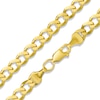 10K Gold 120 Gauge Curb Chain Necklace - 22"