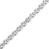 Thumbnail Image 0 of Small Cubic Zirconia Panther Link Bracelet in Sterling Silver - 7.5"