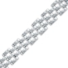 Thumbnail Image 1 of Panther Link Bracelet in Sterling Silver - 7.5"