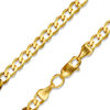 Thumbnail Image 1 of 10K Gold 100 Gauge Curb Chain Necklace - 24"