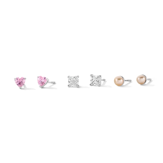 Child's Dyed Pink Freshwater Cultured Pearl