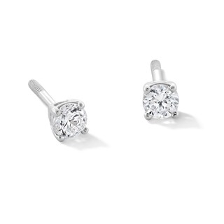 Child's 3mm Cubic Zirconia Stud Earrings in Sterling Silver