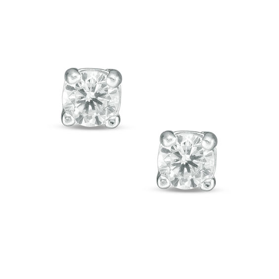 Child's 3mm Cubic Zirconia Stud Earrings in Sterling Silver
