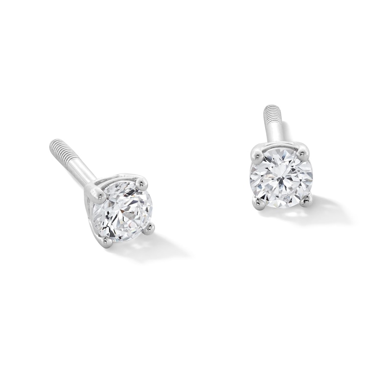 Child's 3mm Cubic Zirconia Stud Earrings in Sterling Silver