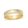 Thumbnail Image 0 of 5mm Beaded Wedding Band in 10K Gold - Size 8