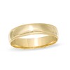Thumbnail Image 1 of 5mm Beaded Wedding Band in 10K Gold - Size 8