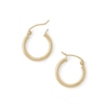 Thumbnail Image 1 of 15mm Hoop Earrings in 14K Tube Hollow Gold