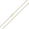 Thumbnail Image 1 of 10K Two-Tone Gold 040 Gauge Wheat Chain Necklace - 18"