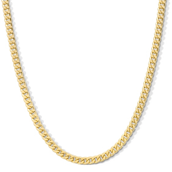 Made in Italy 120 Gauge Curb Chain Necklace in 14K Gold - 20